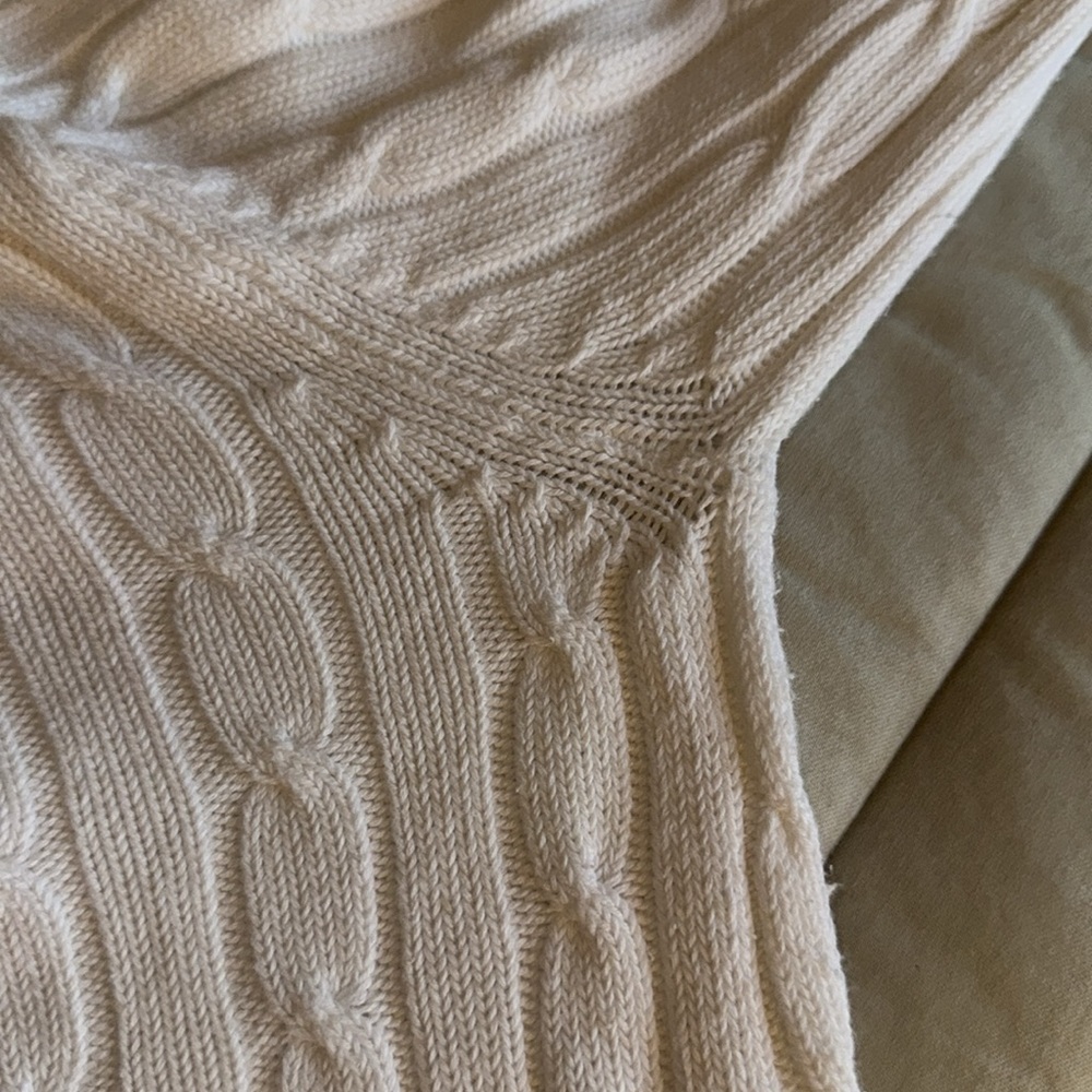 J. Mclaughlin Cotton Cable Sweater - image 5